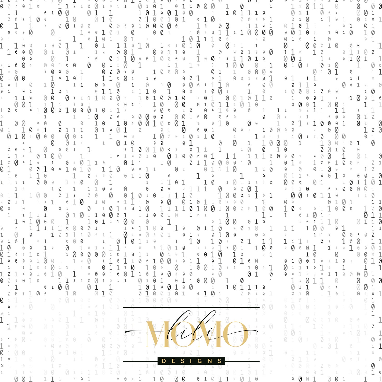 Binary Code Wallpaper Programming and Codding Peel and Stick | Etsy