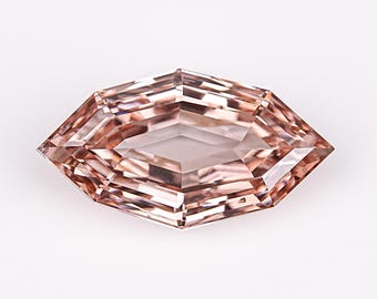 1.96 CT Champagne Color Marquise Shape Diamond, Lab Grown Fancy Step Cut Elegant Center Stone for Engagement Ring & Designer Jewelry