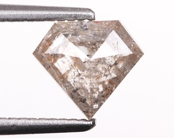 Engagement Ring Jewelry Diamond Best Price Diamond 4.9 X 4.9 MM Salt And Paper Square Shape Minimal Faceted Diamond 0.79 CT OM4328