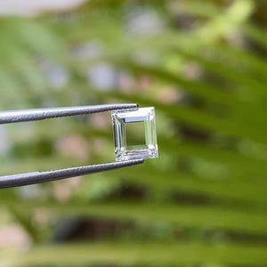 0.80 CT, 5.9 X 5.1 MM | Baguette Cut Diamond | Lab Grown Diamond | Fancy Diamond | Lab Diamond | Unique Cut Diamond For Wedding Ring OM82079