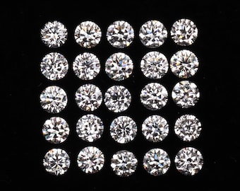 2.4 MM Diamant im Labor gewachsen Rund Brilliantschliff Diamant Labor Diamant Labor erstellt Diamant Loser Diamant Nahkampf Diamant Für Ring Band & Armbänder