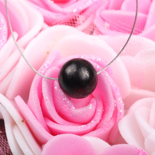 3.83 CT, 7.5 MM (Diameter), Fancy Black Color Balls Cut Minimal Diamond, Pendent making Jewelry shops Diamond, Best Price Diamond | OM1836