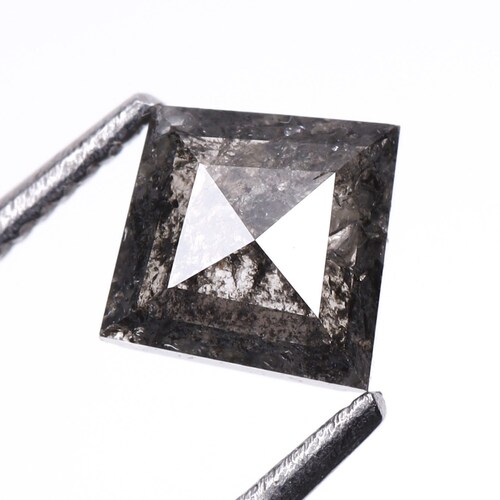 0.54 CT, 6.1 X 6.0 shops MM, Salt and Pepper Diamond, Kite Shape Minimal Diamond, Engagement Ring Jewelry Diamond, Best Price Diamond | OM0866
