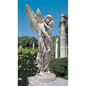 Heaven's Guardian Angel Garden Statue Memorial