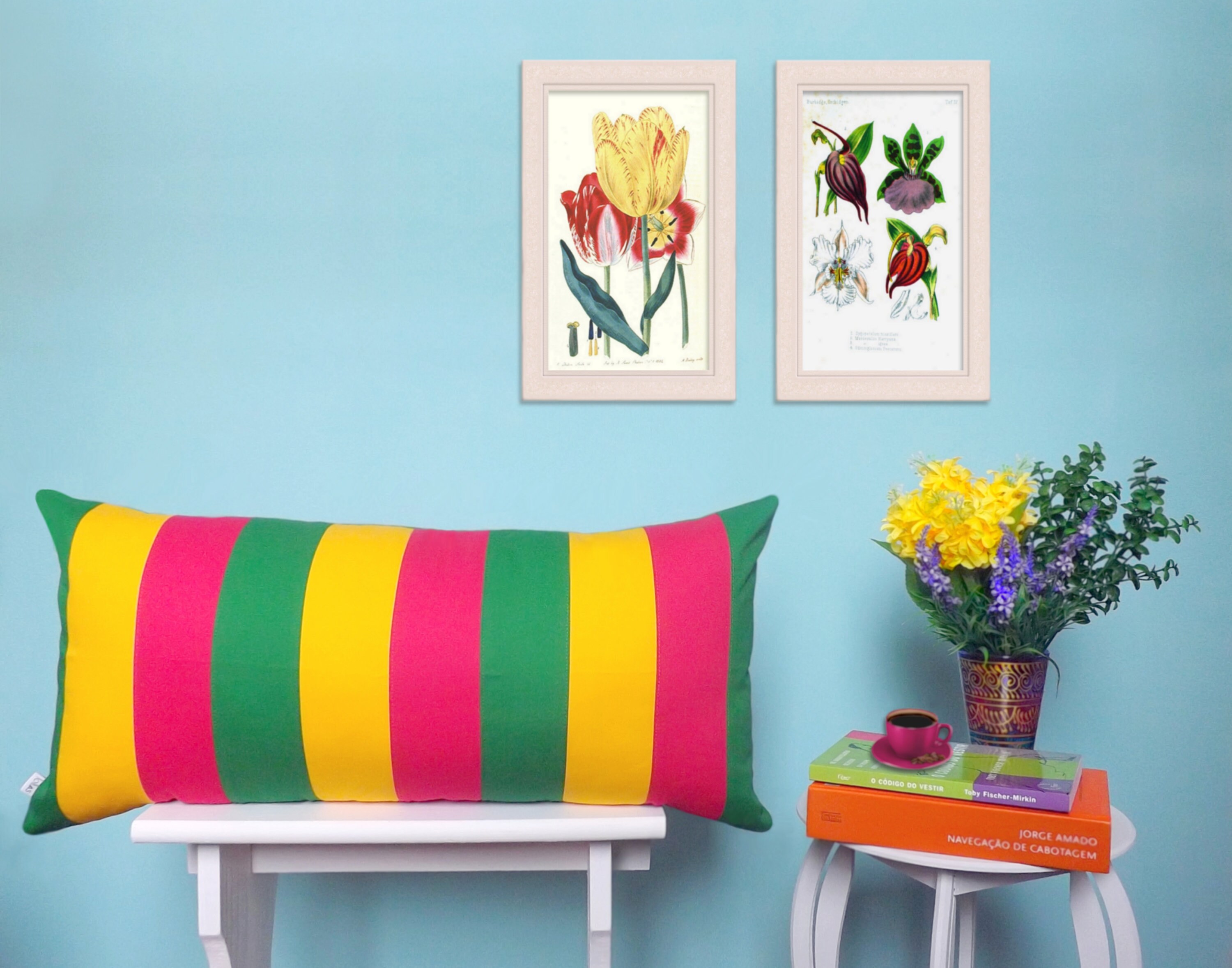 Housse de Coussin Rectangulaire Serpentin