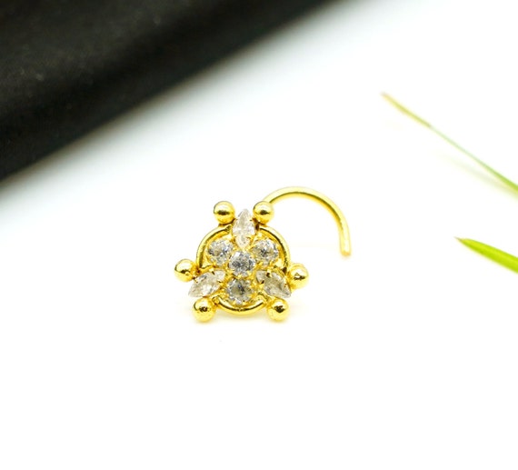Small diamond shop nose pin price