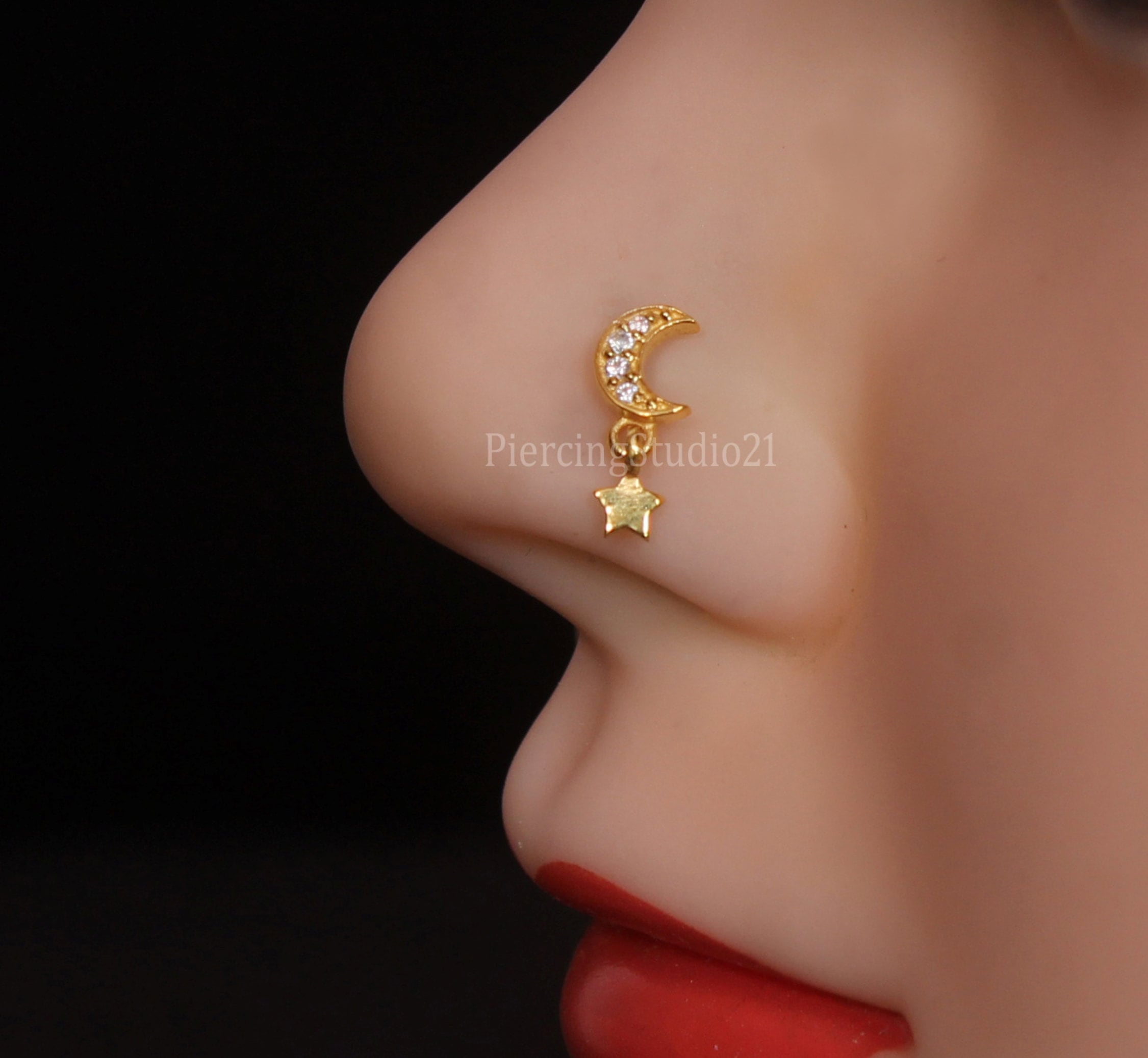 Nose pin on sale new design 2020