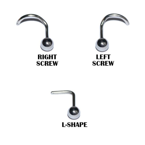 Screw on shop nose stud