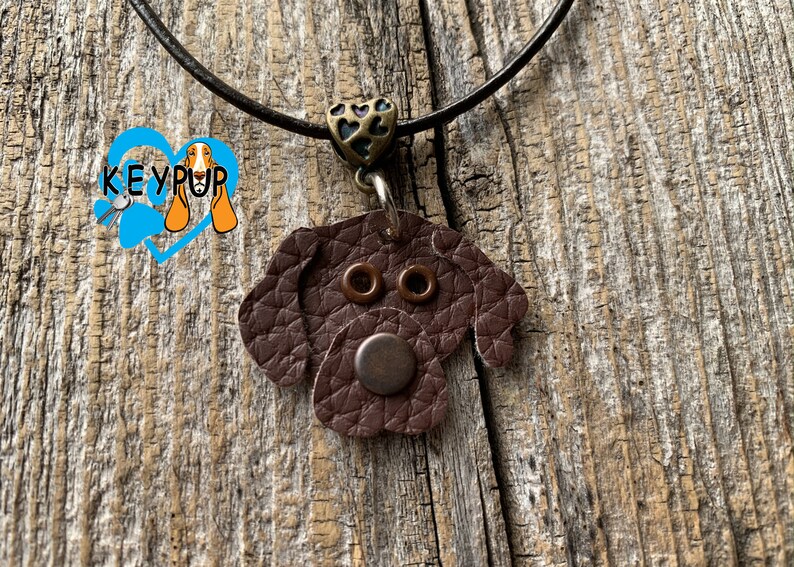 Labrador Retriever Necklace Leather Dog Jewelry Custom Pet Loss Pet Sympathy Dog Memorial Gift Personalized Birthday Gift
