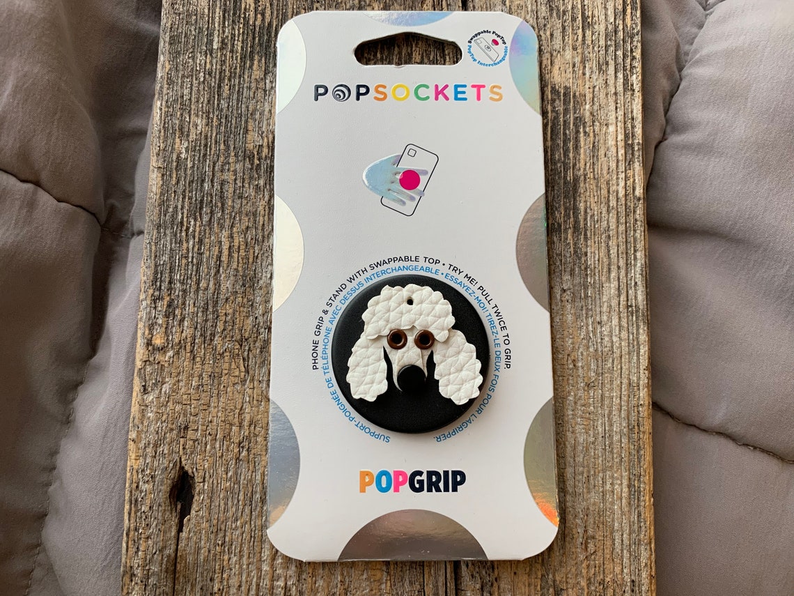Pudel Authentischer PopSocket™ PopGrip Handygriff Expanding Etsy