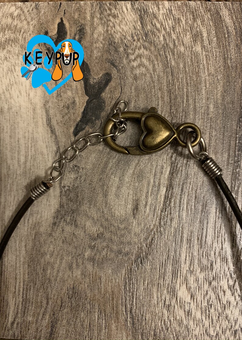 Labrador Retriever Necklace Leather Dog Jewelry Custom Pet Loss Pet Sympathy Dog Memorial Gift Personalized Birthday Gift