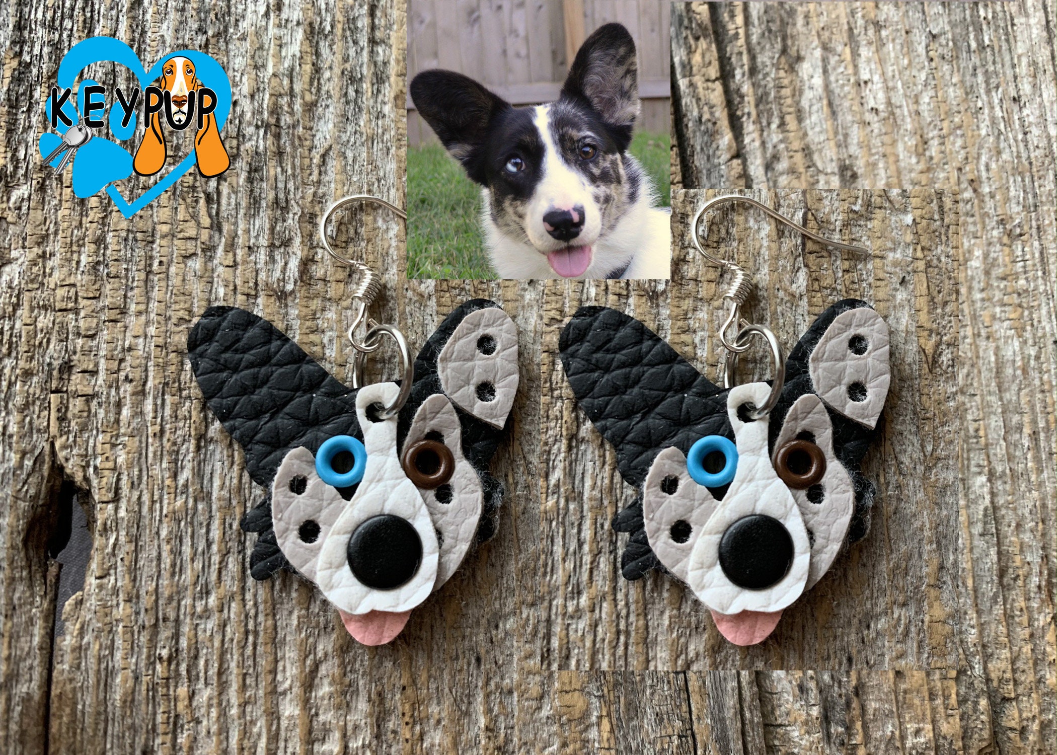 custom pet earrings