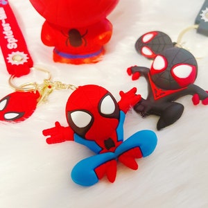 Cute Cartoon Spider Man Keychain/Key Ring