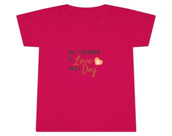 Tout ce dont vous avez besoin pour chien - T-shirt pour tout-petit