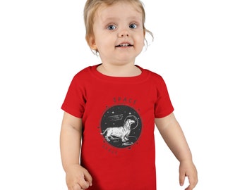 Teckel de l'espace - T-shirt pour tout-petit