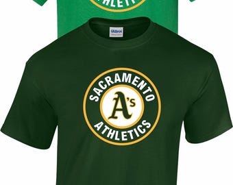 Sacramento A's Sacramento Athletics Oakland A's T-Shirts S-5XL