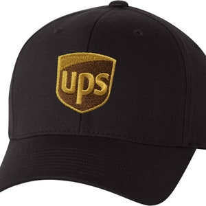 Custom UPS Hats Caps 112 Richardson Flex Fit 210 Flat Bill 6277 Curved & 3d Puff Free Domestic Shipping Free Personalized Adult and Youth image 6