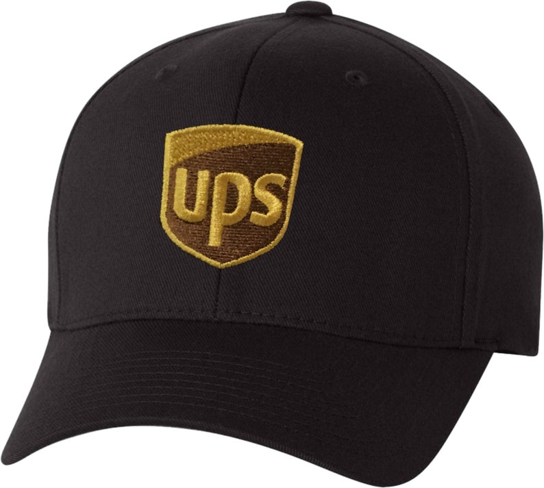 Custom UPS Hats Caps 112 Richardson Flex Fit 210 Flat Bill 6277 Curved & 3d Puff Free Domestic Shipping Free Personalized Adult and Youth image 6