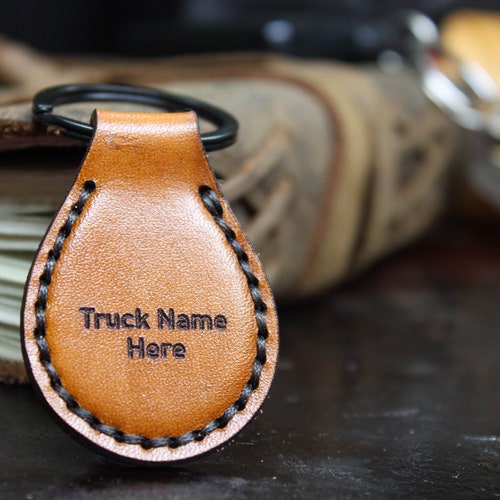 Ford Bronco Keychain Handmade Leather Bronco Sport Keyring Etsy