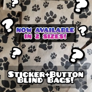 Sticker + Button Blind Bag