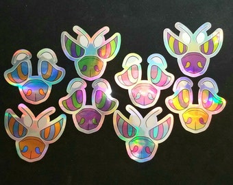 Hypno Eyes Holographic Stickers