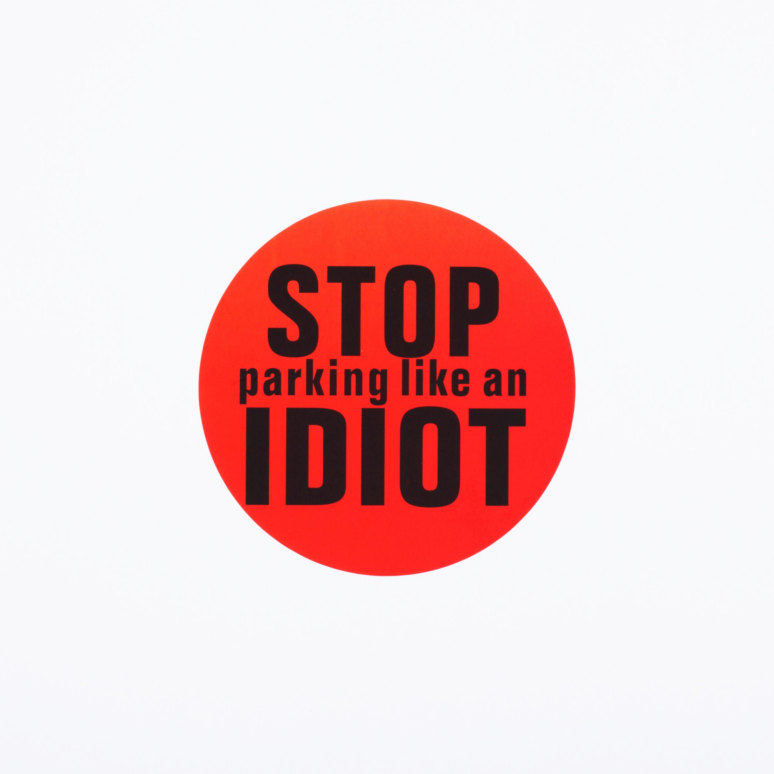 I'M AN IDIOT 25-500Pack lot bulk gag hard hat prank stickers decals labels