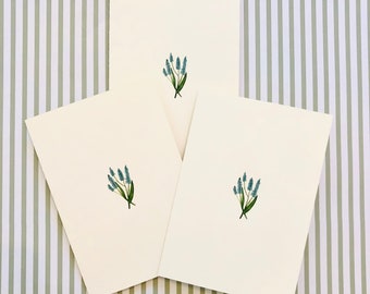 Blue Hyacinth greeting cards