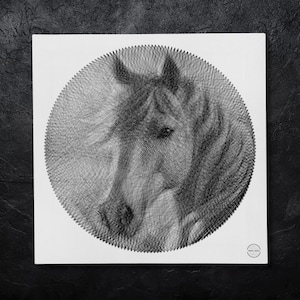 ストリングアート 馬 - Etsy 日本