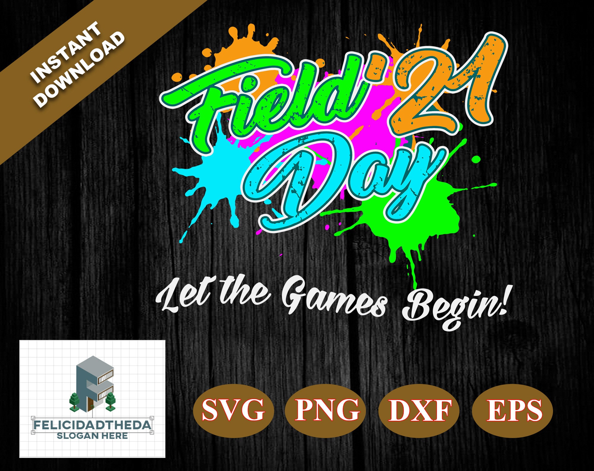Field Day SVG Let The Game Begins SVG Field Day Is The Best Etsy