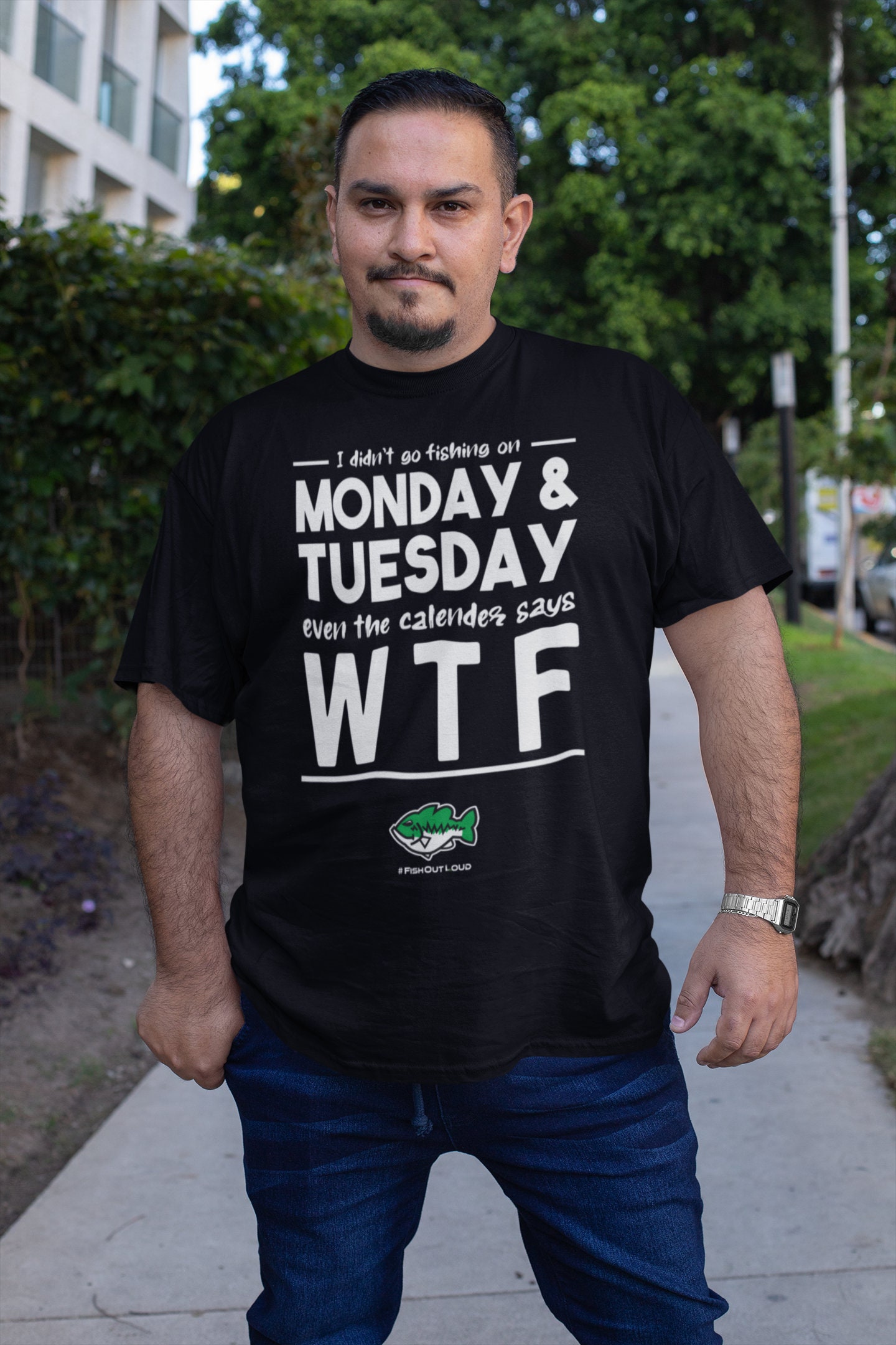 Fun Fishing Shirt Unisex Jersey Short 