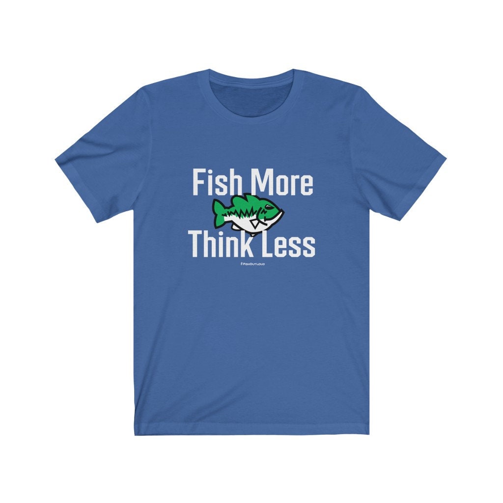 Men's Fishing Shirt FRONT PRINT / Unisex Short Sleeve Tee Outdoor Fun Shirt  Bass Shirt Fun Fishing Shirt Cheap Men Gifts 