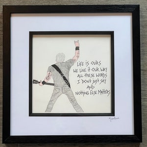 Metallica Nothing Else Matters - Etsy