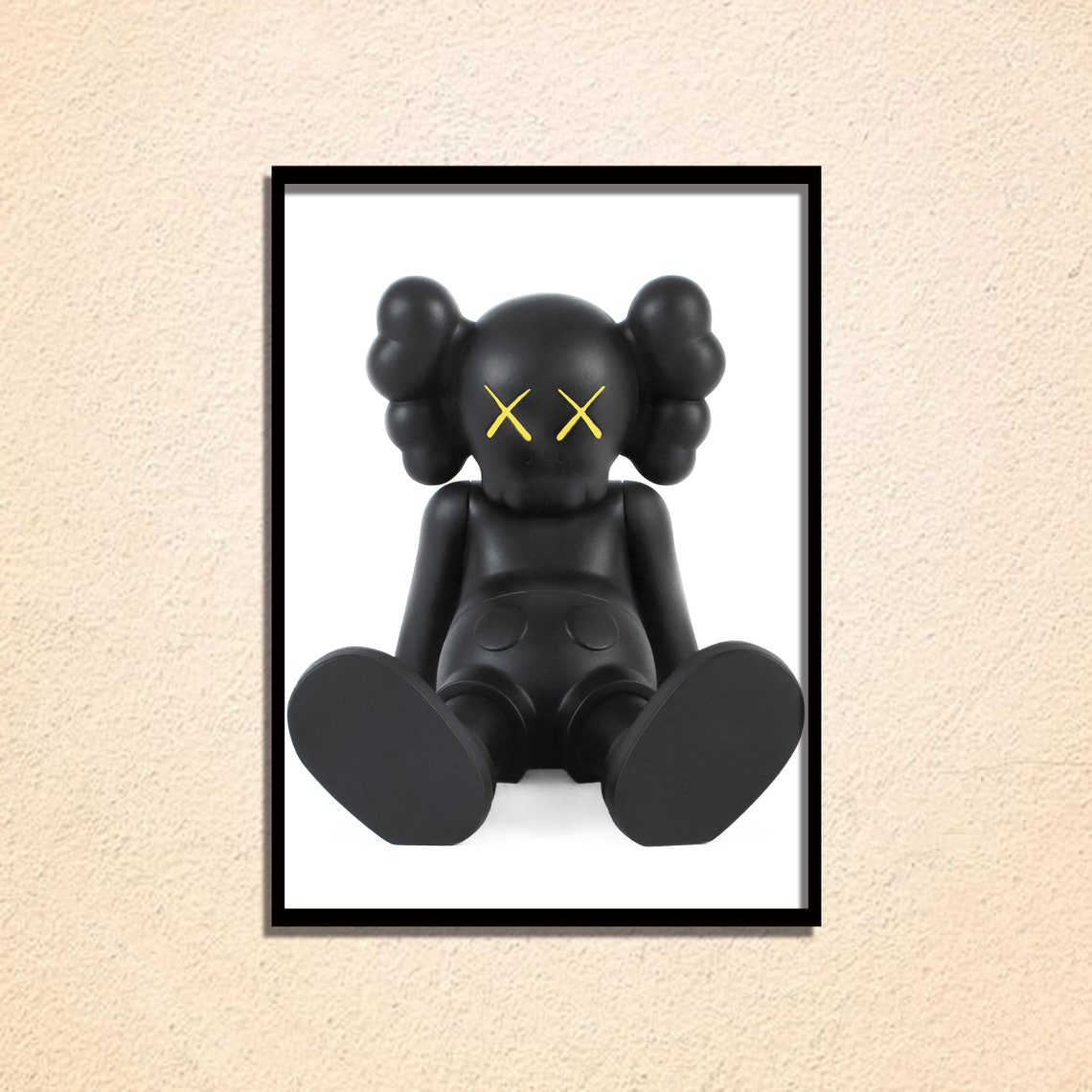 Kaws Wall Art Set of 3 Prints Hypebeast Print Kaws Etsy