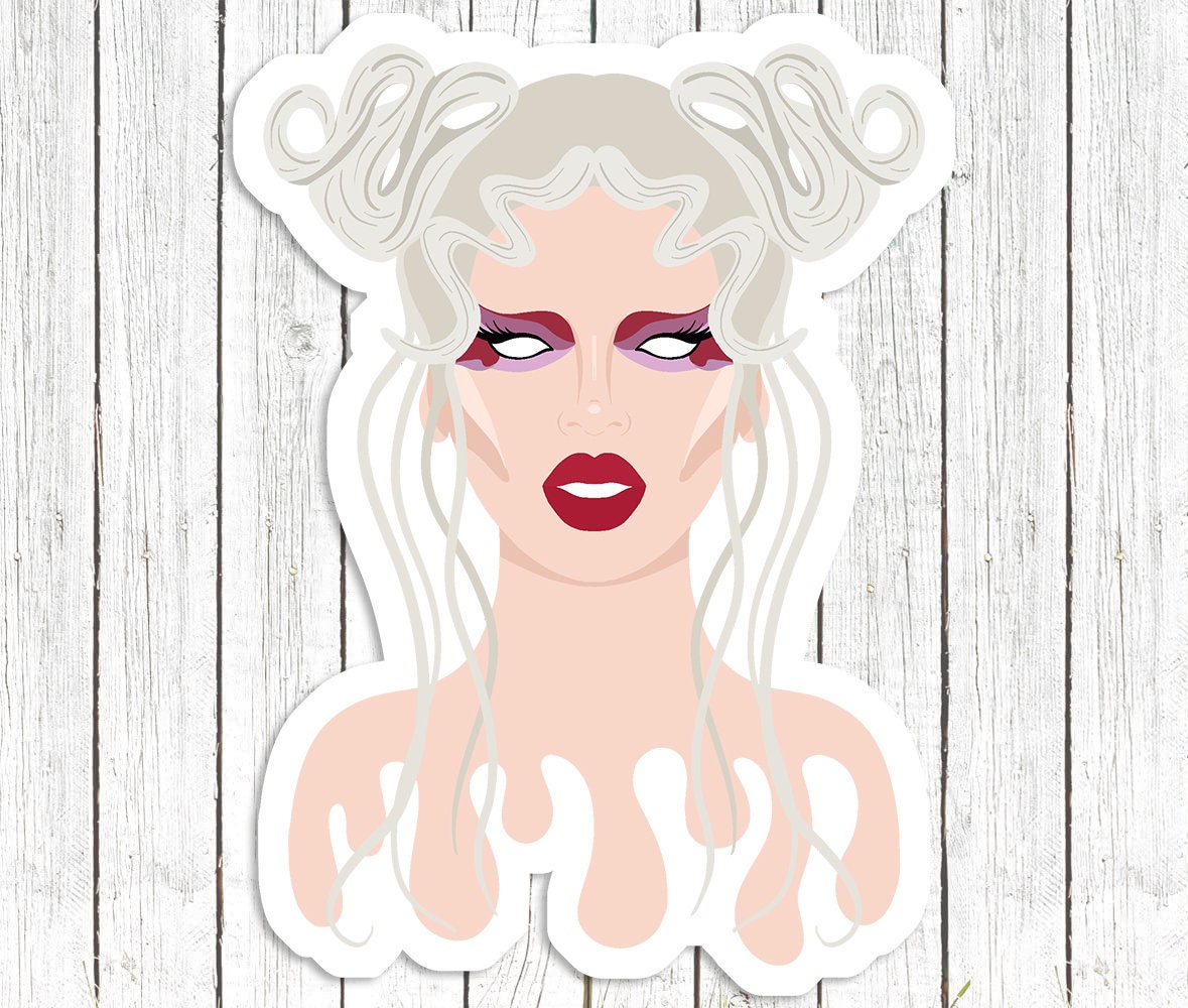 RuPaul's Drag Race UK Bimini Bon Boulash Sticker // Digital Art, …