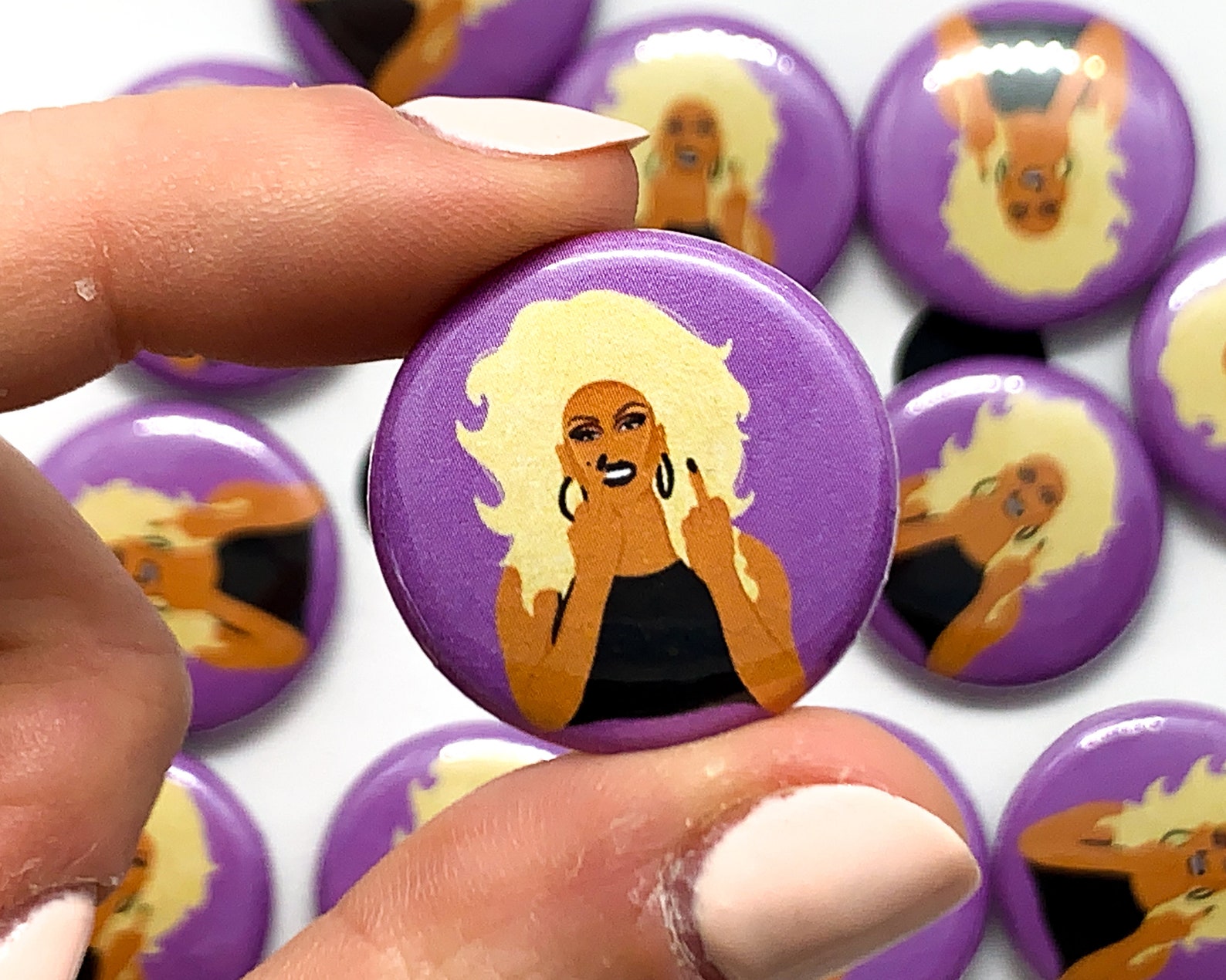 RuPauls Drag Race RuPaul Pin Badge // Drag Queen Papeterie Etsy