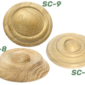 Staircase Finial 1 item Newel Post Cap, custommade, Moldings Trim, wall rosettes decorative rosette ornament Interior trim wood decor