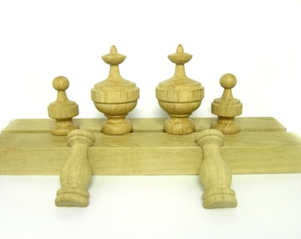 Ansonia Queen Elizabet, Finials Clock  All finals, 14 pieces.