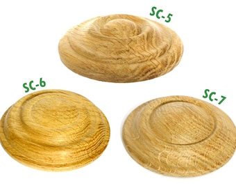 Staircase Cap 3 or 4 inches, Finial Newel Post,  Craft Wooden Newel Furniture, wooden lid, wood turning