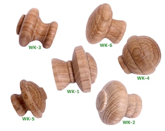 Drawer knobs, 4 Wooden cabinet hardware, Wooden cabinet Handl, Dresser knobs, Knob Round Furniture Hardware Handles Cabinet Door