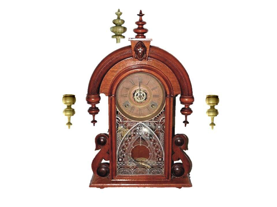 Finials Clock 3 Pieces Ansonia Model Parisian Etsy New Zealand