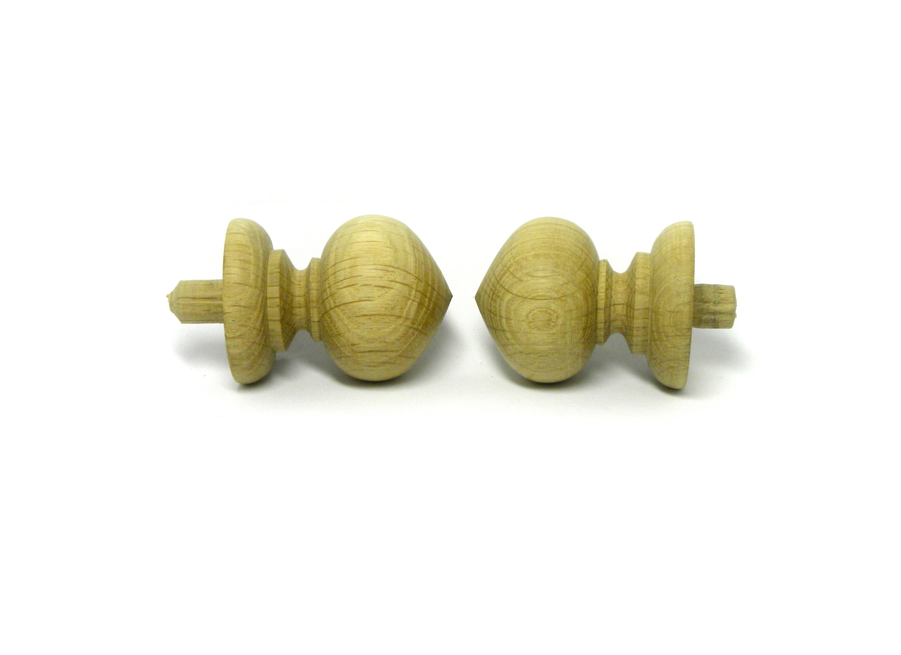 Finials 3 Item Wood Finial Post Craft Wooden Furniture Cap Etsy