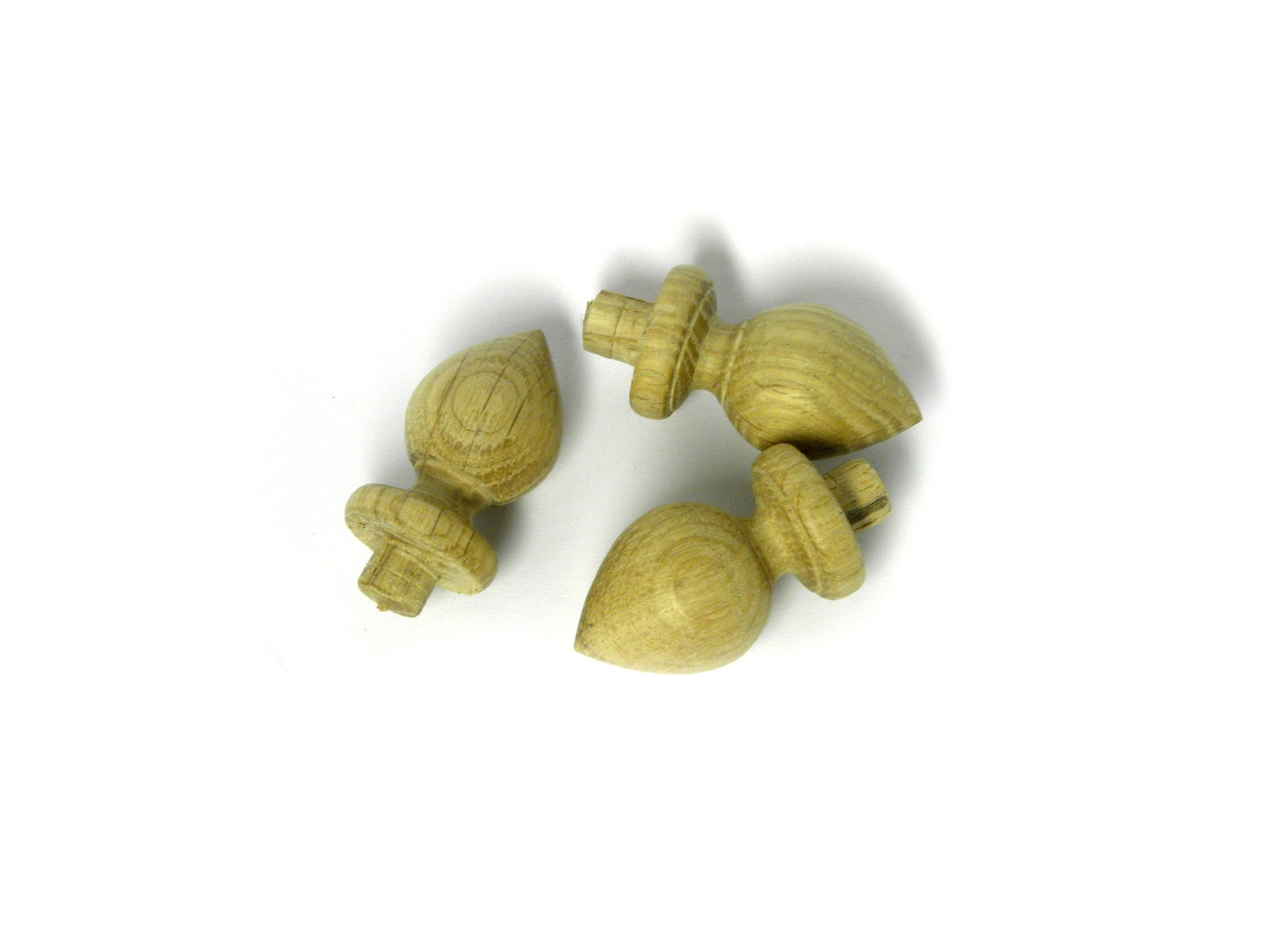 Finials 3 Item Wood Finial Post Craft Wooden Furniture Cap Etsy