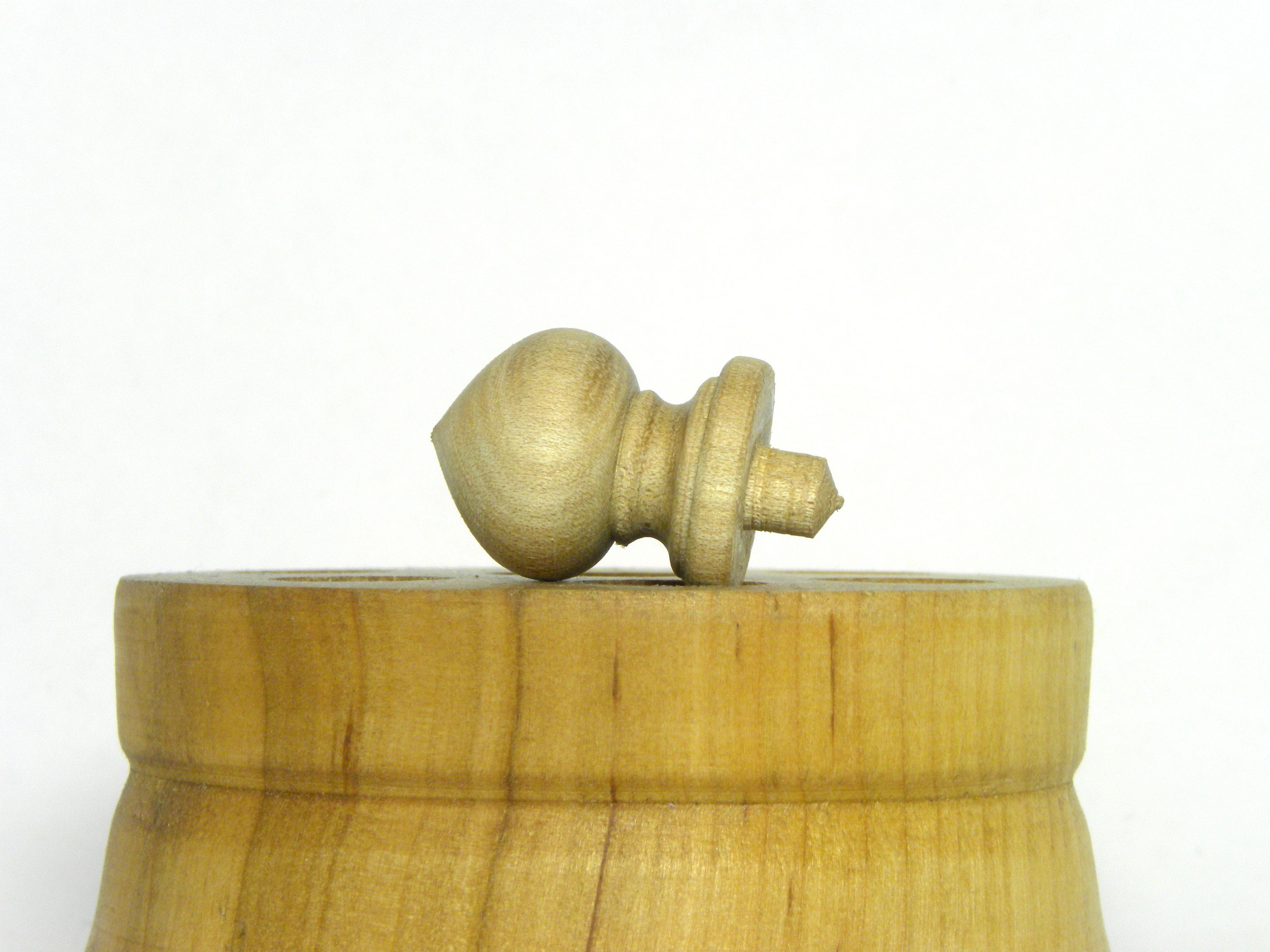 Wood Finials Dollhouse 16 Very Small Craft Wooden Furniture Etsy