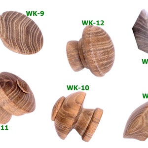 Drawer knobs, 4 Wooden cabinet hardware, Wooden cabinet Handl, Dresser knobs, Knob Round Furniture Hardware Handles Cabinet Door