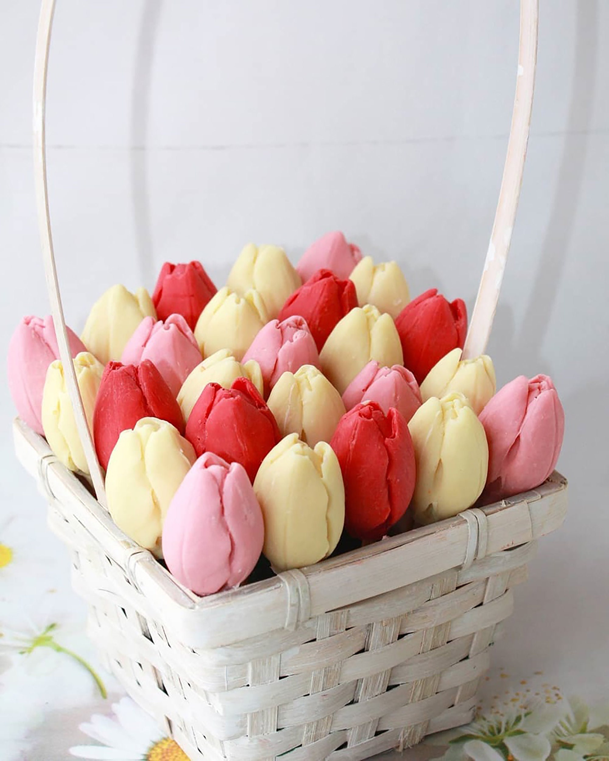 Chocolate Tulips Chocolate Flowers Chocolate Gift Etsy