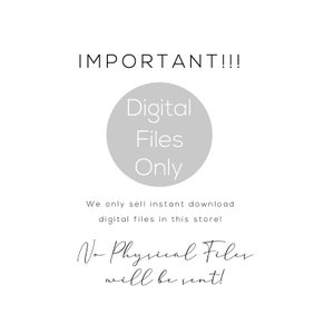 Może przedstawiać: Szare koło z tekstem "Digital Files Only" w środku. Tekst "IMPORTANT!!!" znajduje się nad kołem. Pod kołem znajduje się tekst "Sprzedajemy tylko pliki cyfrowe do natychmiastowego pobrania w tym sklepie! Nie wysyłamy plik&oacute;w fizycznych!"