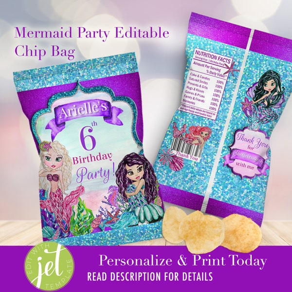 Mermaid Party Favors - Etsy