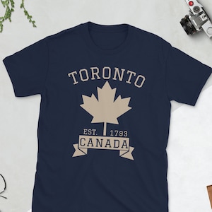 Toronto Canada T-Shirt, Maple Leaf Shirt, Toronto Tshirt, Vintage Athletic Canadian Tee, Toronto Souvenir, Toronto Gift