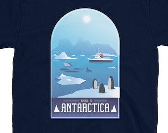Welcome To Antarctica T-Shirt, Antarctica Souvenir, Antarctica Cruise Shirt, Antarctica Travel Tee, Antarctica Gift, South Pole T Shirt