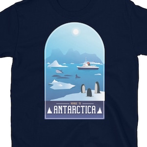 Welkom bij Antarctica T-Shirt, Antarctica Souvenir, Antarctica Cruise Shirt, Antarctica Travel Tee, Antarctica Gift, Zuidpool T-shirt
